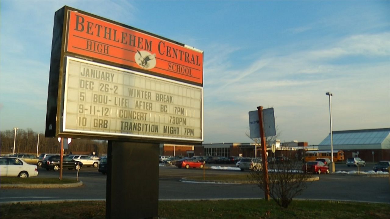 bethlehem central high school sign