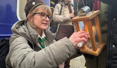 Train with the Peace Light of Bethlehem arrives in Odesa :: Intent :: Ukrainian Media:: Intent