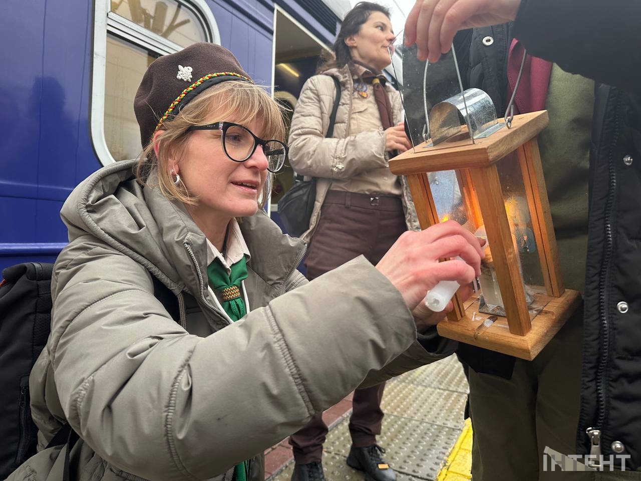 Train with the Peace Light of Bethlehem arrives in Odesa :: Intent :: Ukrainian Media:: Intent