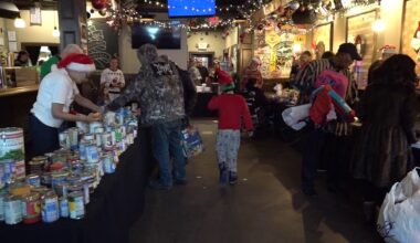 Annual Christmas breakfast spreads holiday cheer to those in need