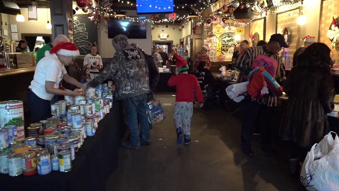 Annual Christmas breakfast spreads holiday cheer to those in need