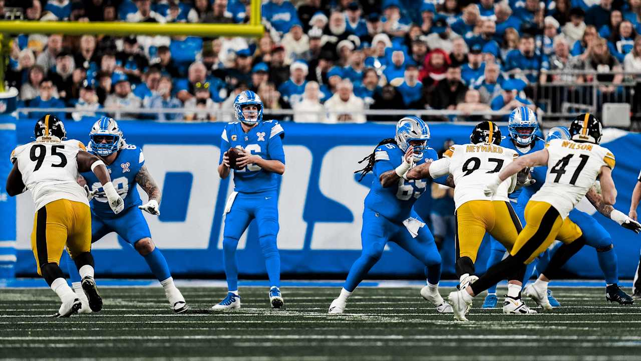 Pittsburgh Steelers vs. Detroit Lions, Sunday, December 21