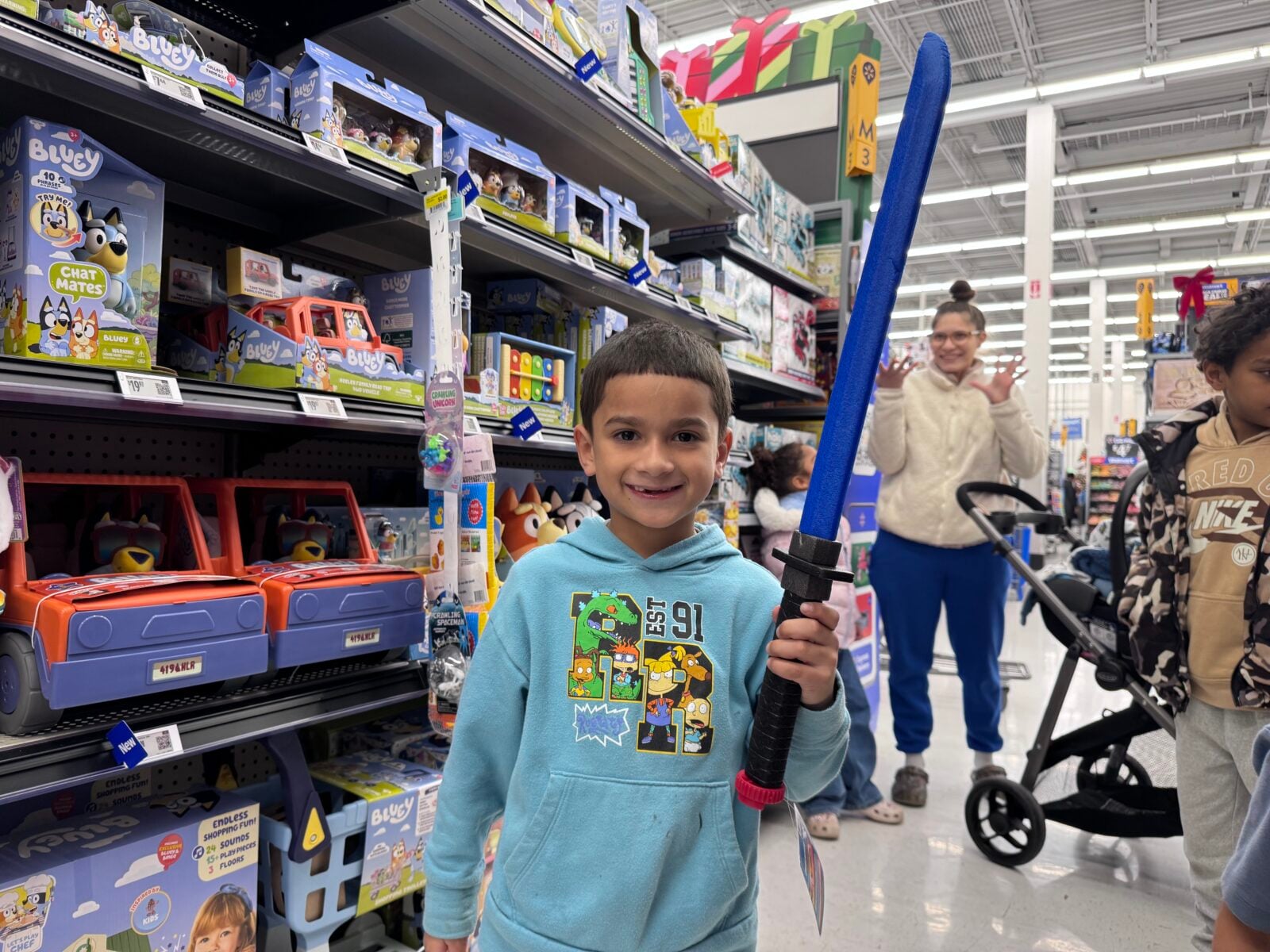 shop with a cop bethlehem police officers christmas toys