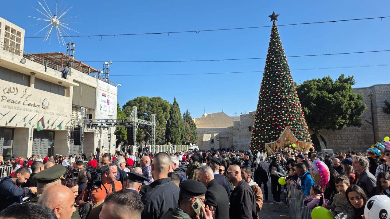 Bethlehem celebrates 1st Christmas in two years