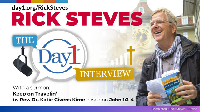 Rick Steves: The Day1 Interview artwork.