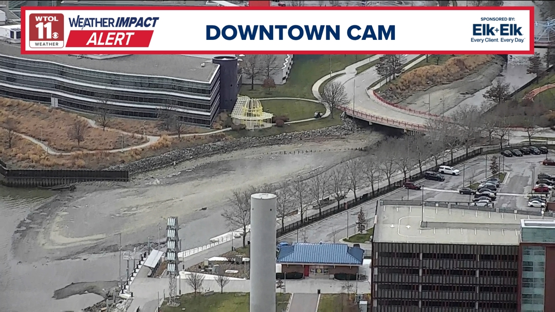 What is a seiche? High wind speeds expose lake bed in northwest Ohio