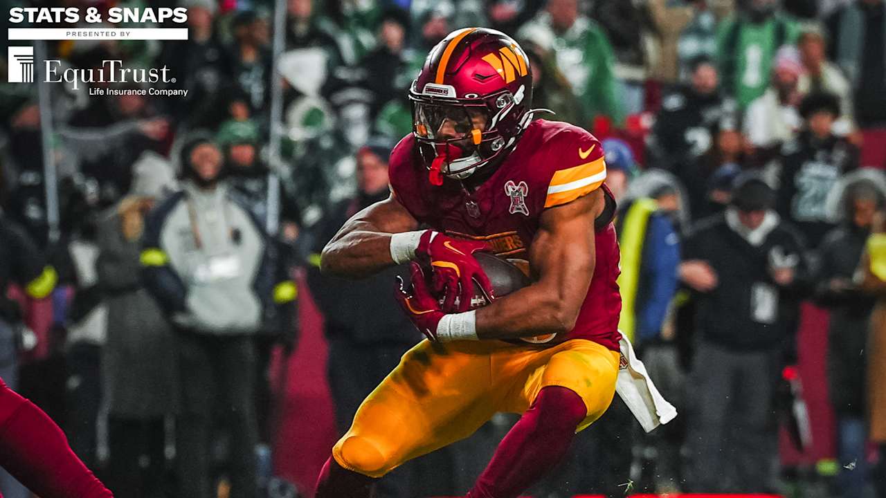 Commanders-Eagles Stats & Snaps