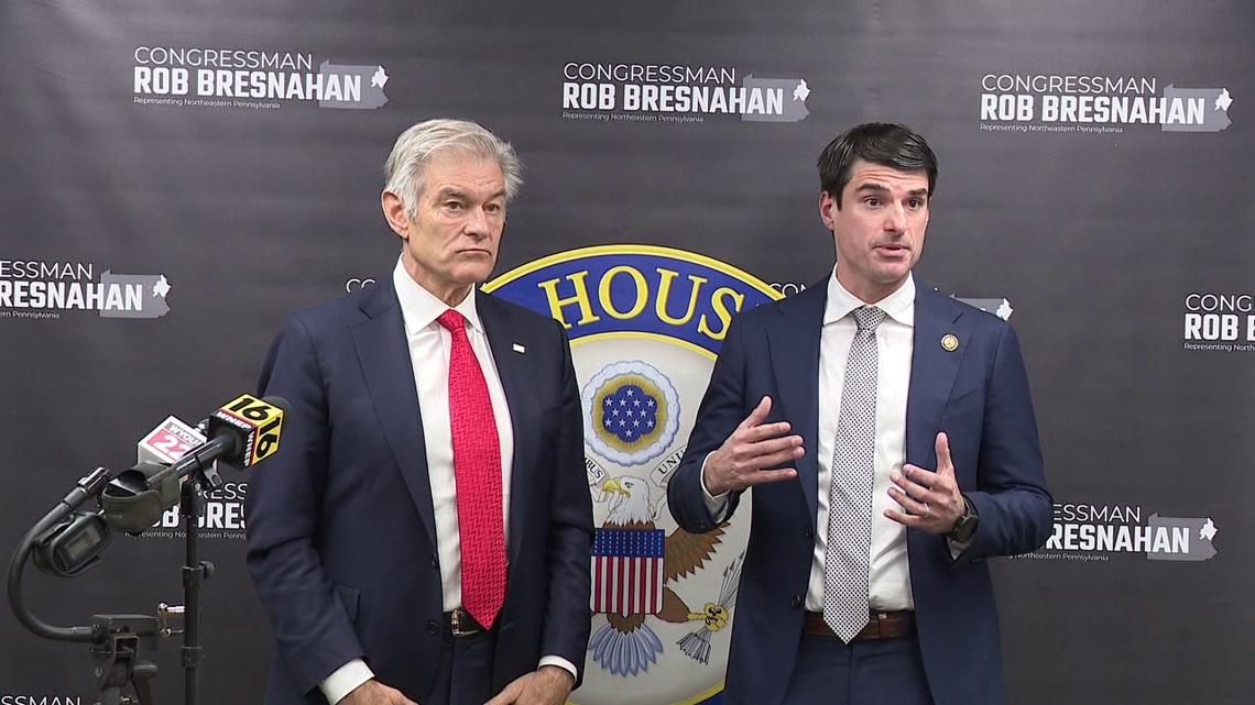 Dr. Mehmet Oz pays a visit to Scranton to discuss the future of rural healthcare in the region