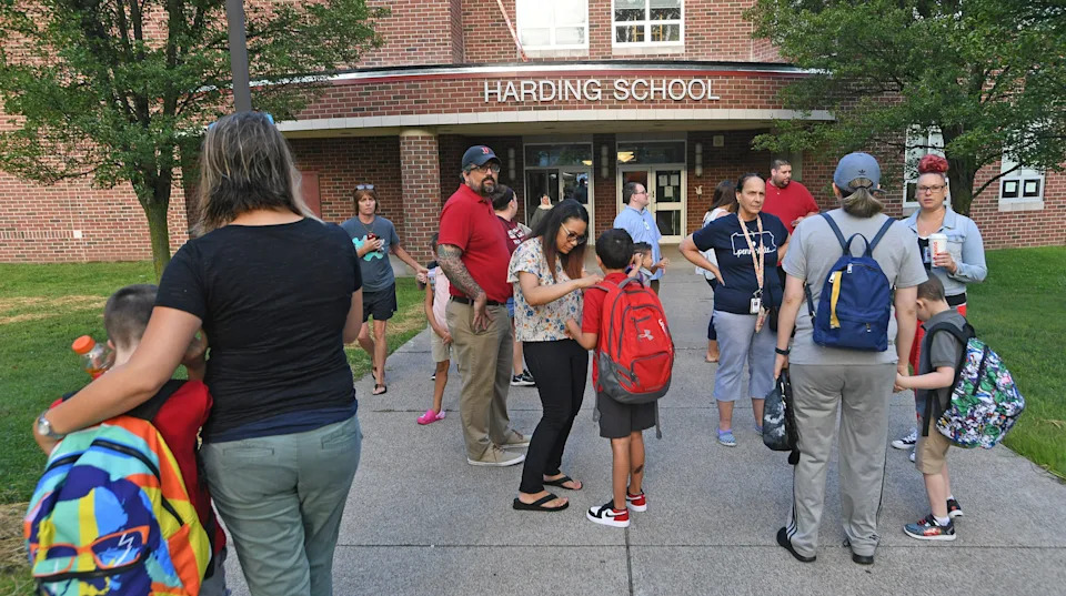 Erie's Harding Elementary School could have its name changed from that of a president born in Ohio to a former student who flew fighter jets and helped design aircraft.