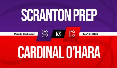Scranton Prep Piles Up the Points Against Delaware Valley