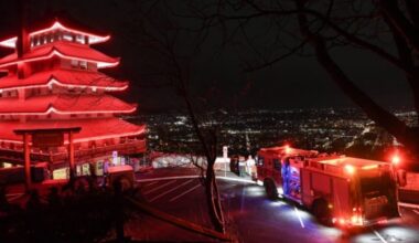 Reading Pagoda’s Christmas Eve blinking lights return after 3-year pause