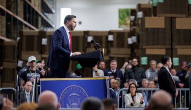 Vance acknowledges Americans’ economic pain in speech that contrasts with Trump’s tone on affordability