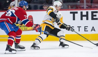 Jacob Fowler has 1st NHL shutout, Canadiens send Penguins to 8th straight loss with 4-0 win