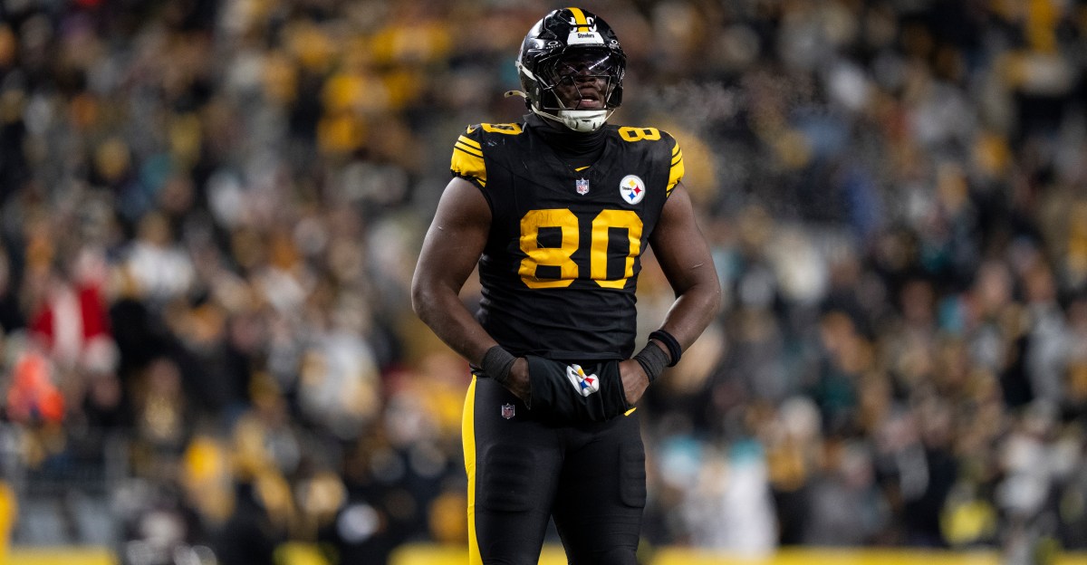 Pittsburgh Steelers TE Darnell Washington injured vs. Browns