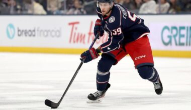 Penguins acquire winger Yegor Chinakhov from Columbus Blue Jackets for draft picks