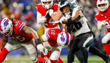 Buffalo Bills vs. Philadelphia Eagles Week 17 snap counts