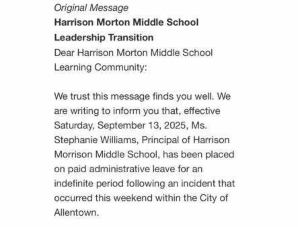 harrison morton principal email snippet