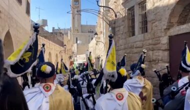 Bethlehem celebrates Christmas for first time since Gaza war