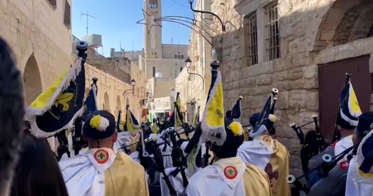 Bethlehem celebrates Christmas for first time since Gaza war