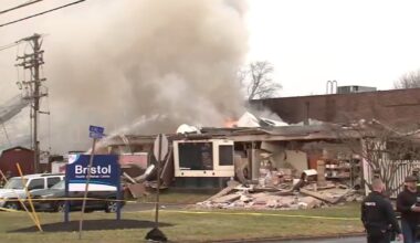 Gas explosion at a Pennsylvania nursing home traps people inside, authorities say