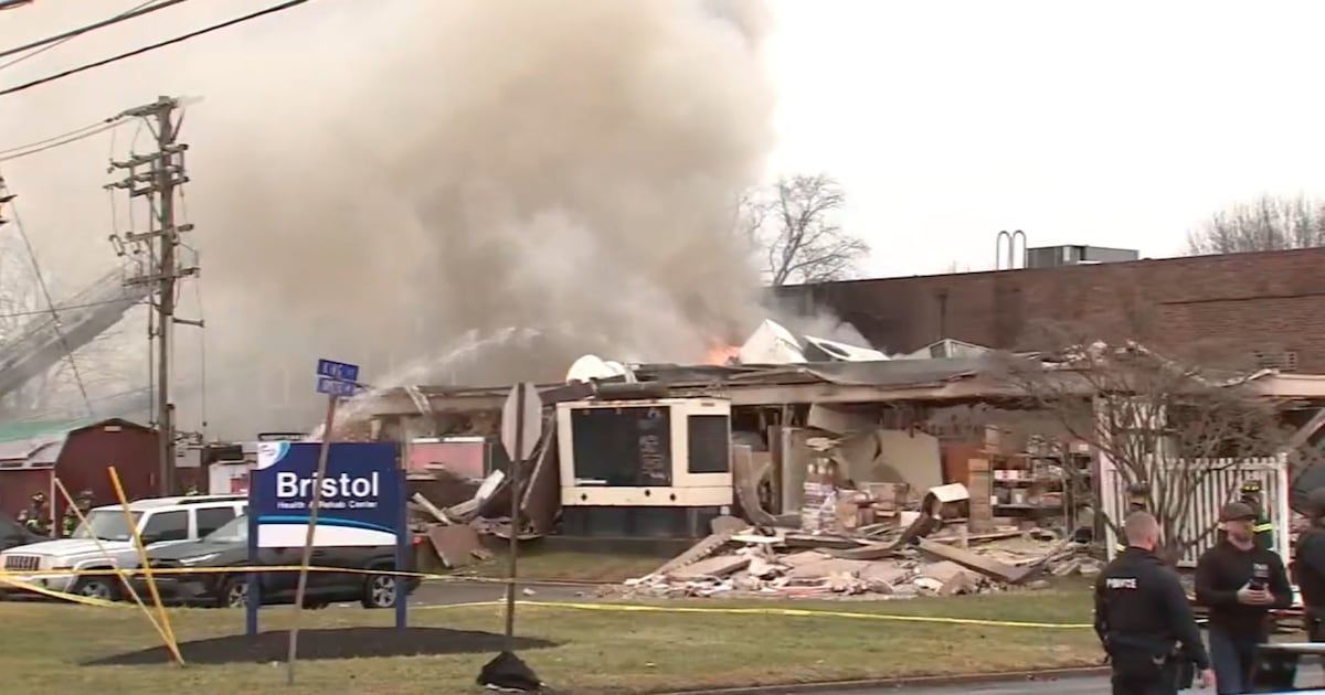 Gas explosion at a Pennsylvania nursing home traps people inside, authorities say