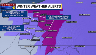 Freezing rain could bring hazardous travel conditions amid Ice Storm Warning