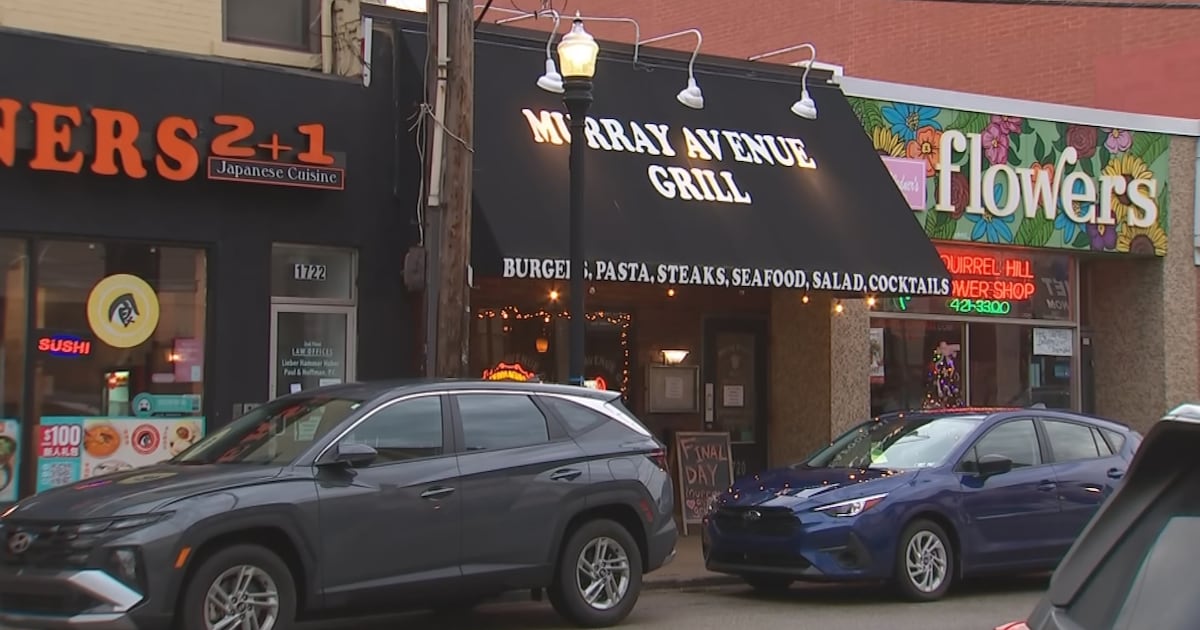 Murray Avenue Grill closes after more than 40 years – WPXI
