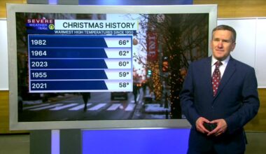 Pittsburgh in for a green Christmas, though far from record high – WPXI