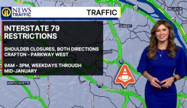I-79 shoulder restrictions continue in Allegheny County – WPXI