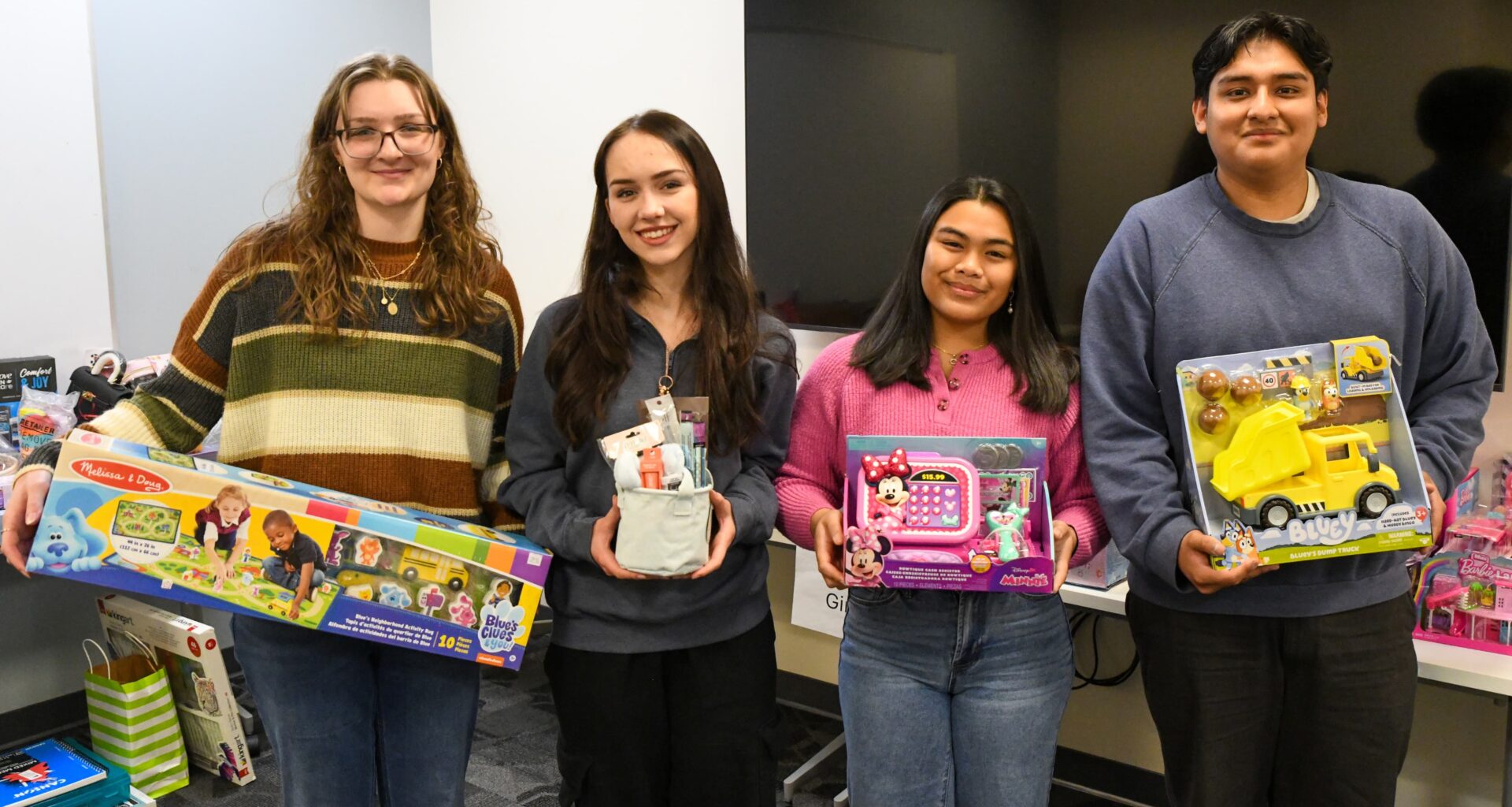 University Community Rallies for Gift Drive