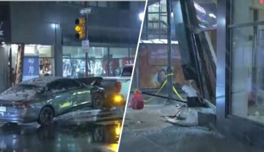 Car crashes into front window of Center City J. Crew shop – NBC10 Philadelphia