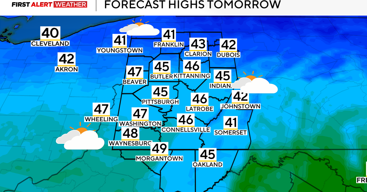 Pleasant weather on tap for Christmas Day in Pittsburgh area as snow, ice and sleet loom