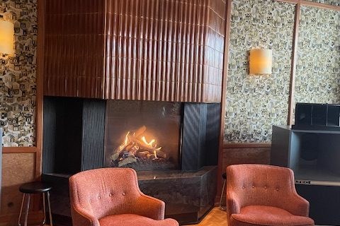 Listen over pancakes at Fishtown’s midcentury modern diner Percy.