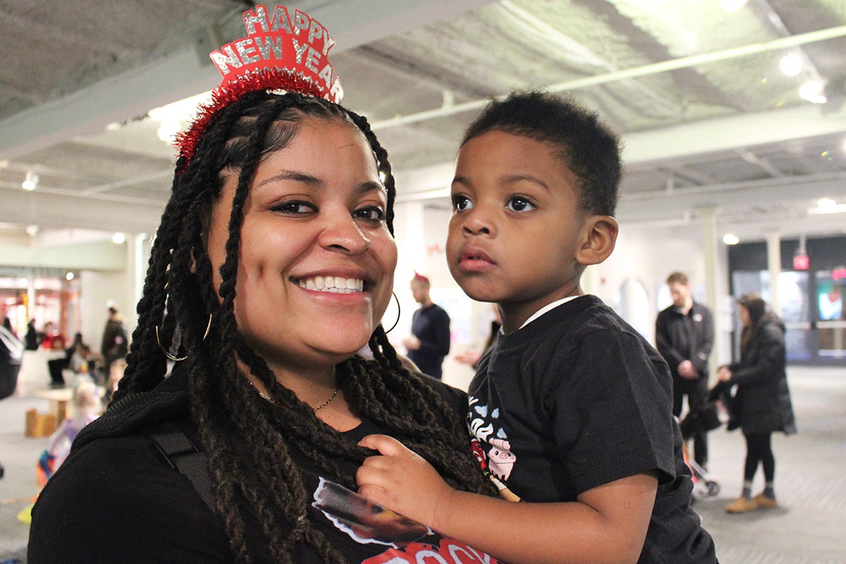 Philadelphia families ring in 2026 before bedtime