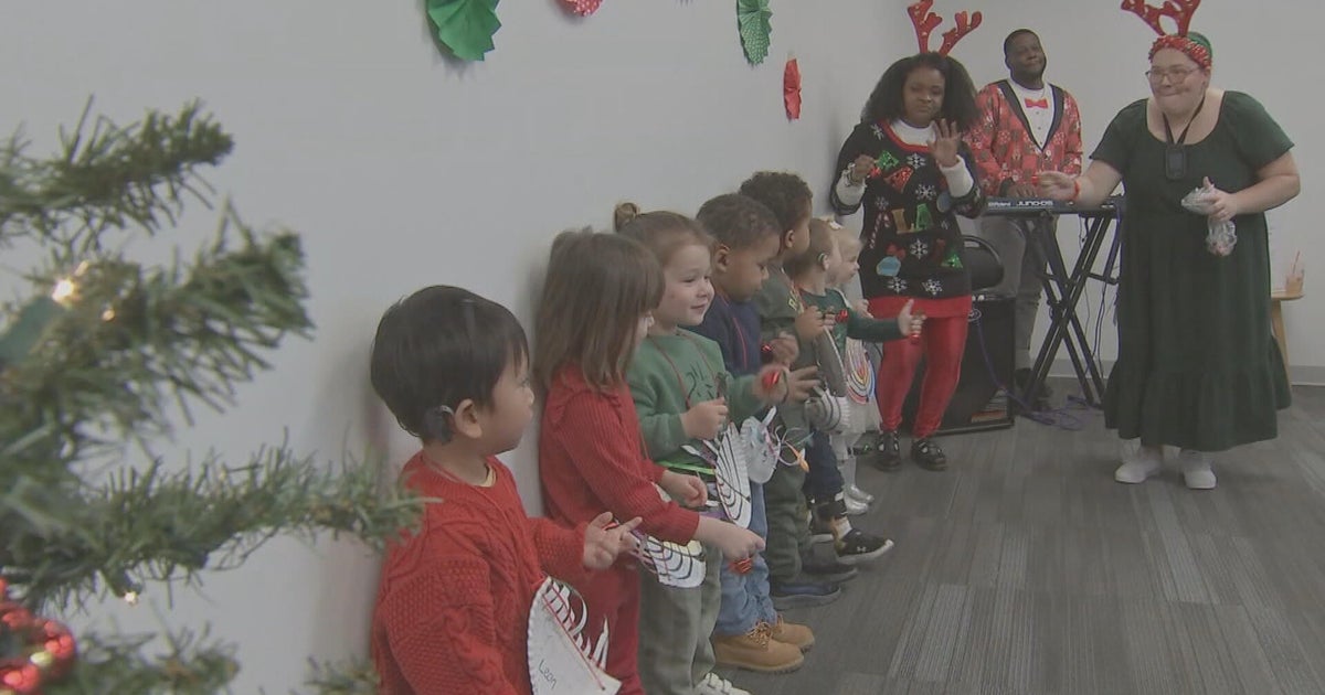 Philadelphia students with hearing challenges spread holiday cheer thanks to special technology