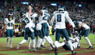 Eagles beat Commanders to clinch NFC East again