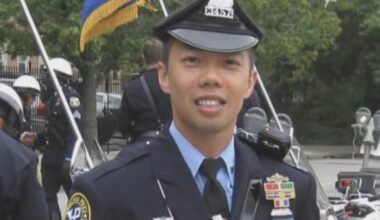 Philadelphia police, friends and relatives remember Officer Andy Chan as funeral services begin