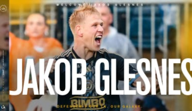 LA Galaxy Acquire two-time MLS Best XI and three-time MLS All-Star Defender Jakob Glesnes from Philadelphia Union  