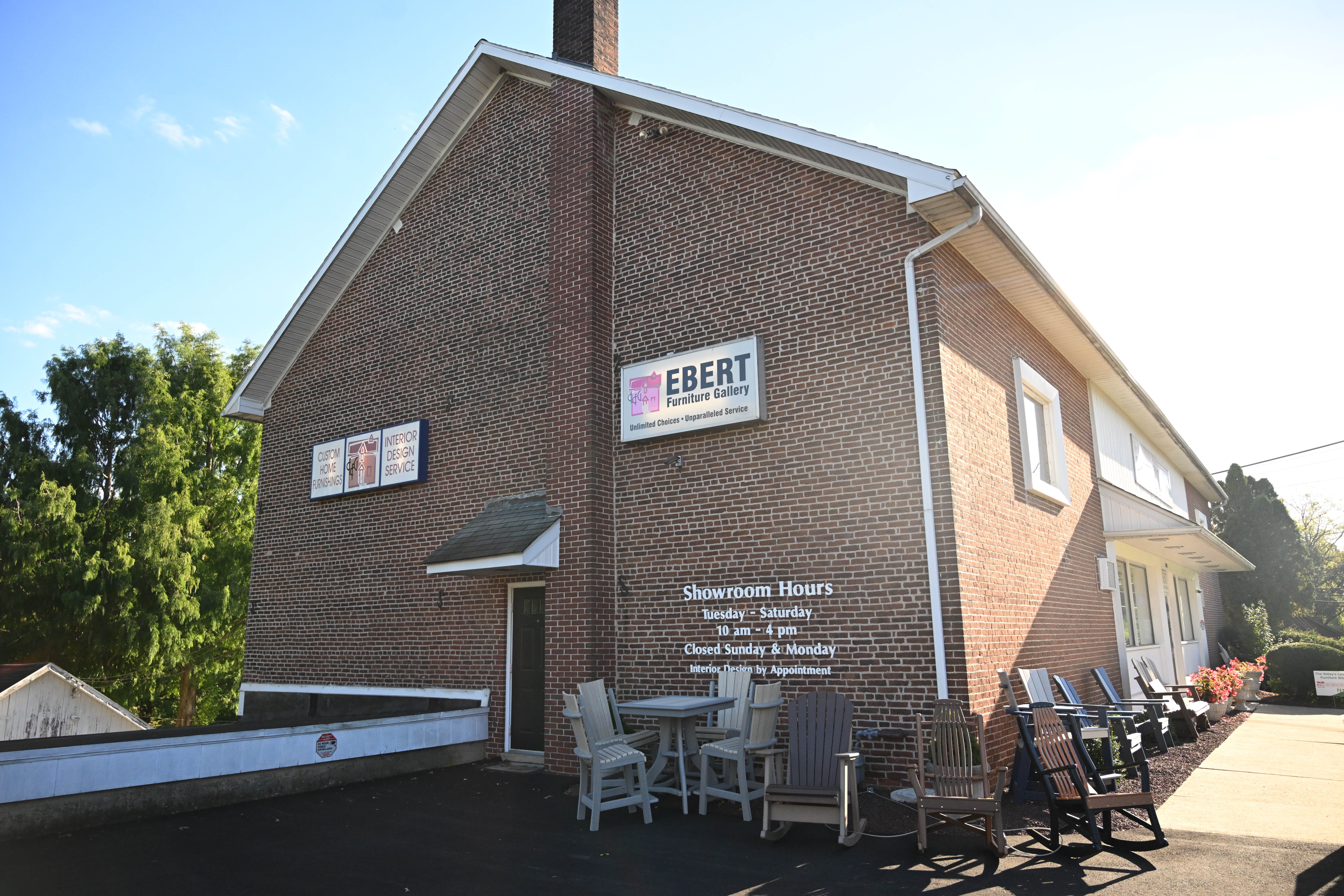 Ebert Furniture Gallery is seen Friday, Oct. 10, 2025, in...