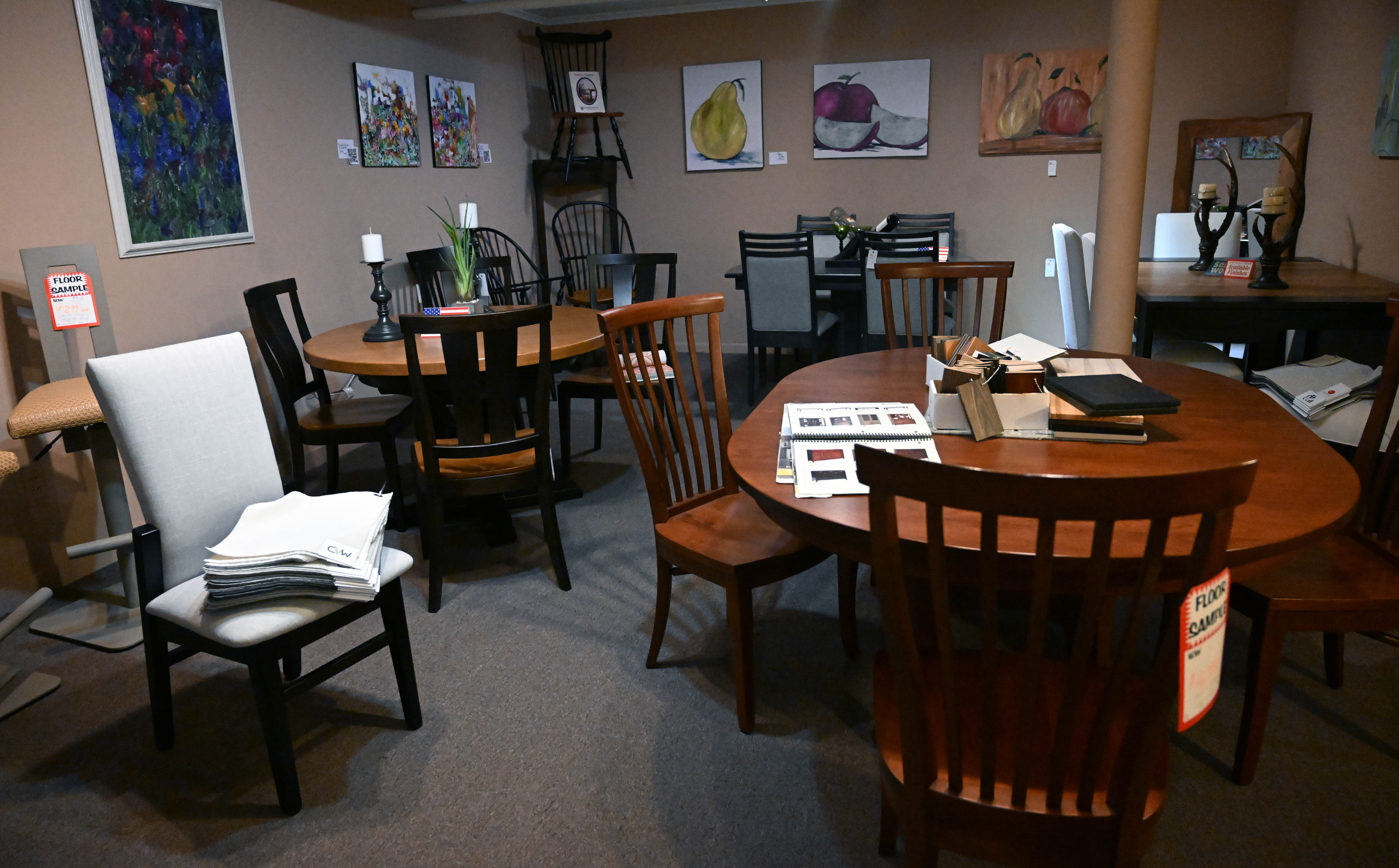 Ebert Furniture Gallery is seen Friday, Oct. 10, 2025, in...