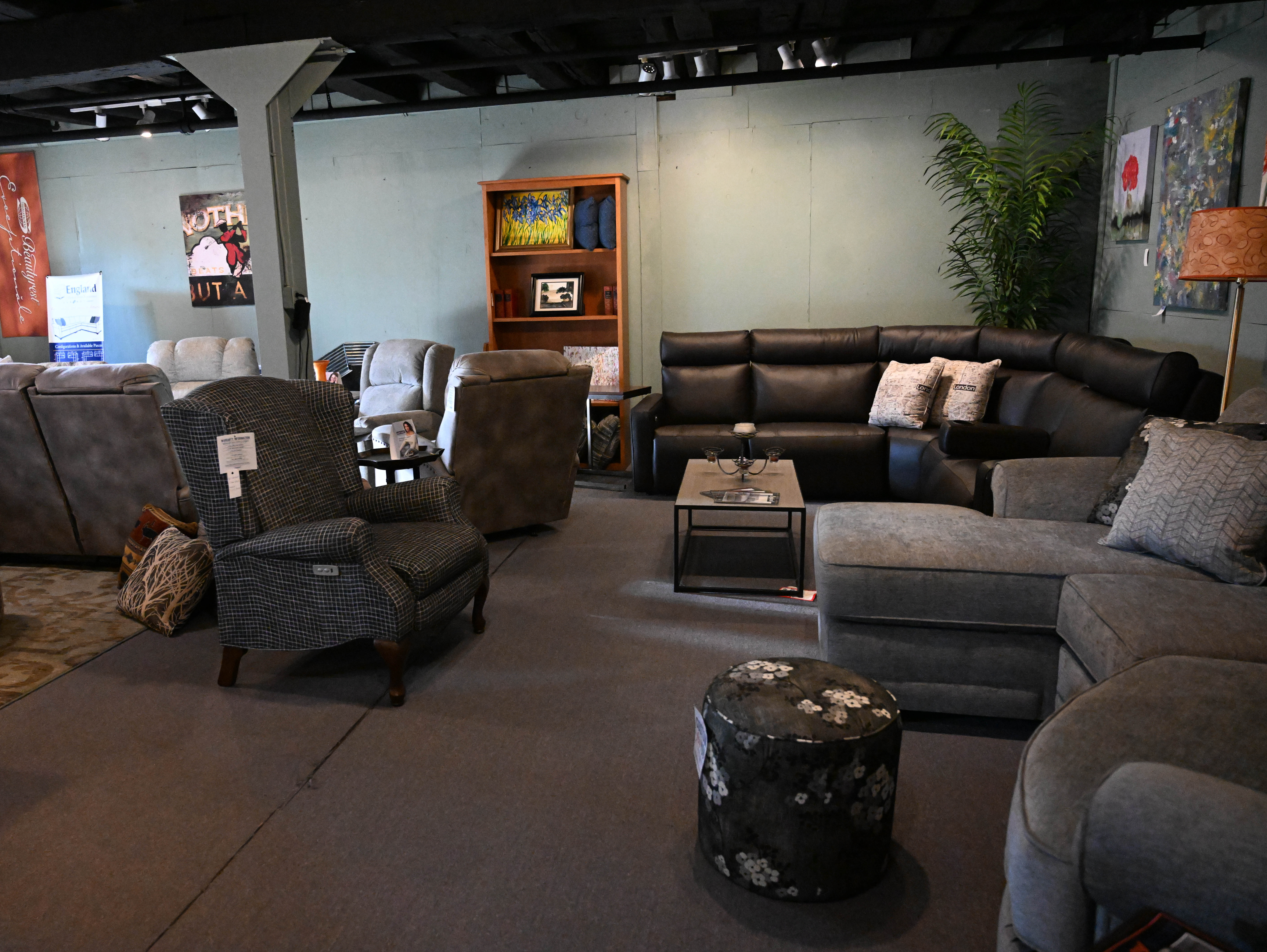 Ebert Furniture Gallery is seen Friday, Oct. 10, 2025, in...