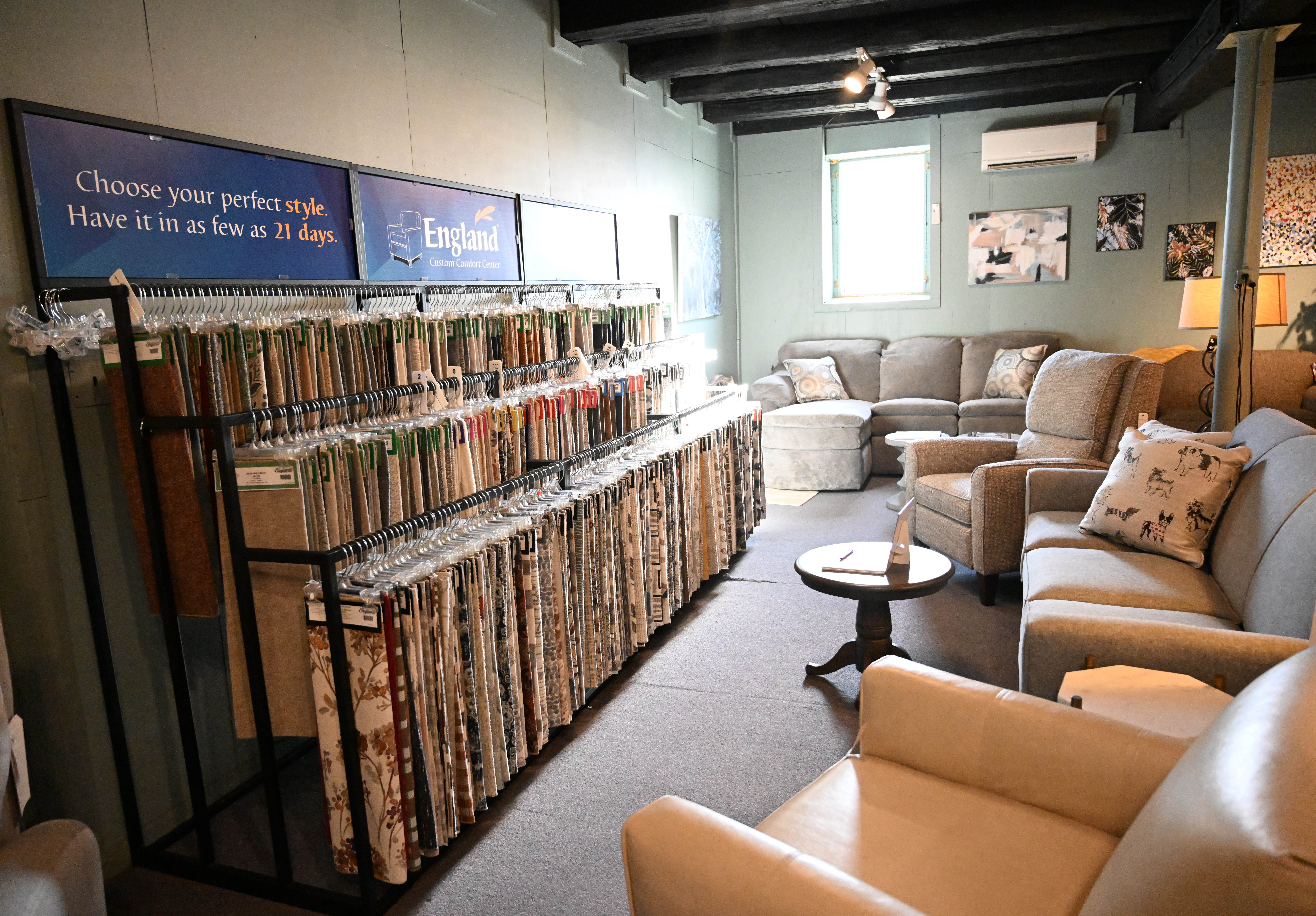 Ebert Furniture Gallery is seen Friday, Oct. 10, 2025, in...