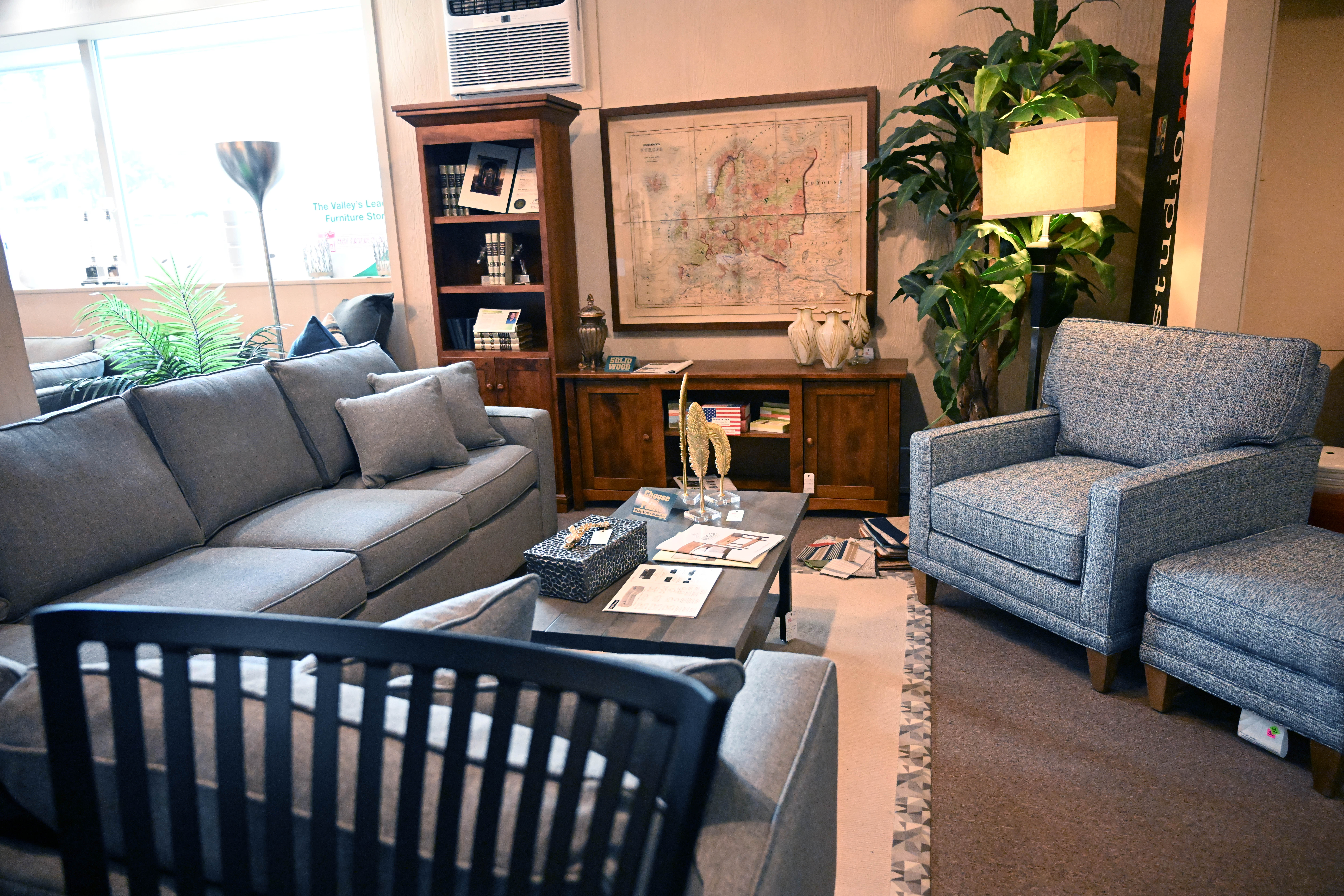 Ebert Furniture Gallery is seen Friday, Oct. 10, 2025, in...