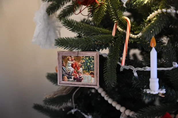 The Victorian tree is seen Sunday, Dec. 7, 2025, at the Moravian Museum of Bethlehem in the 1741 Gemeinhaus in Bethlehem during the "Trees of Historic Bethlehem" exhibition. The show, presented by Historic Bethlehem Museums & Sites, is back for the 2025 holiday season with a collection of the top Christmas trees and themes of the past 20 years. It runs through Jan. 11. (Amy Shortell/The Morning Call)