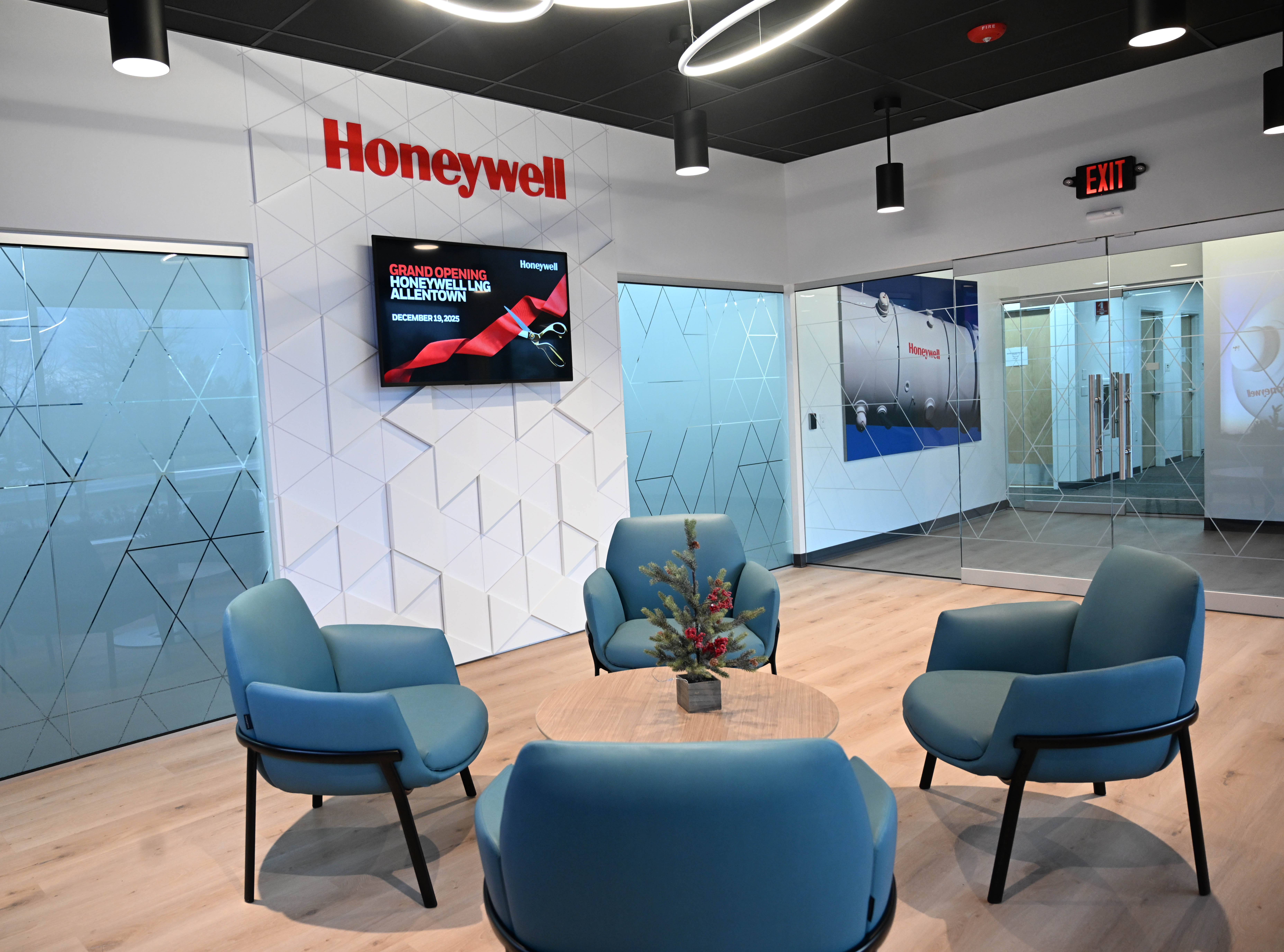 Honeywell’s new office for its liquefied natural gas business is...
