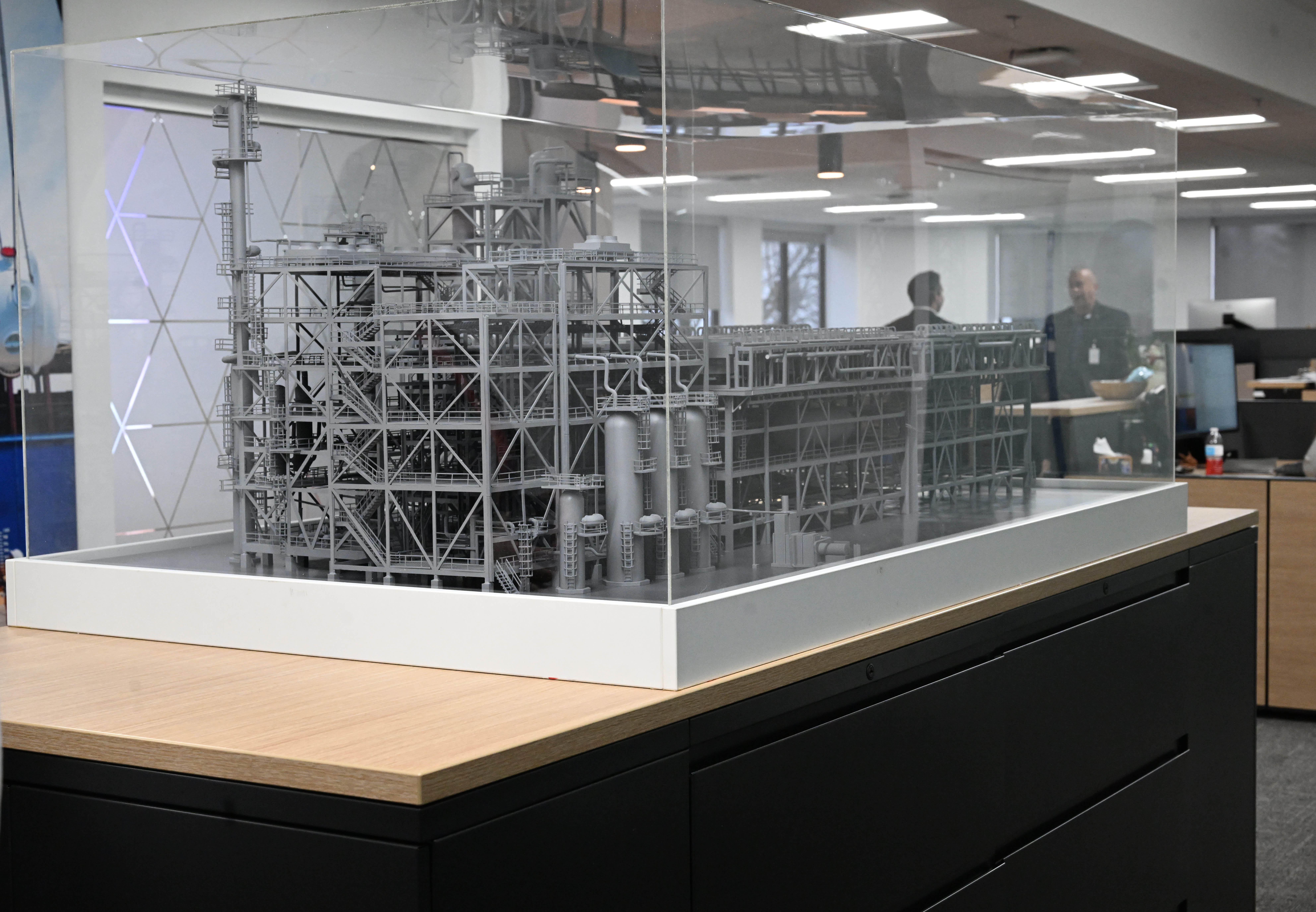 Honeywell’s new office for its liquefied natural gas business is...