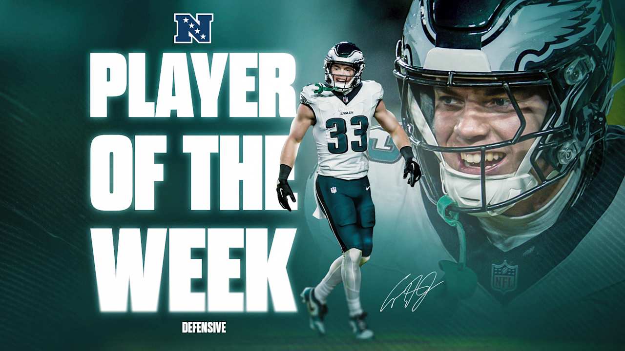 Cooper DeJean wins NFC Defensive Player of the Week