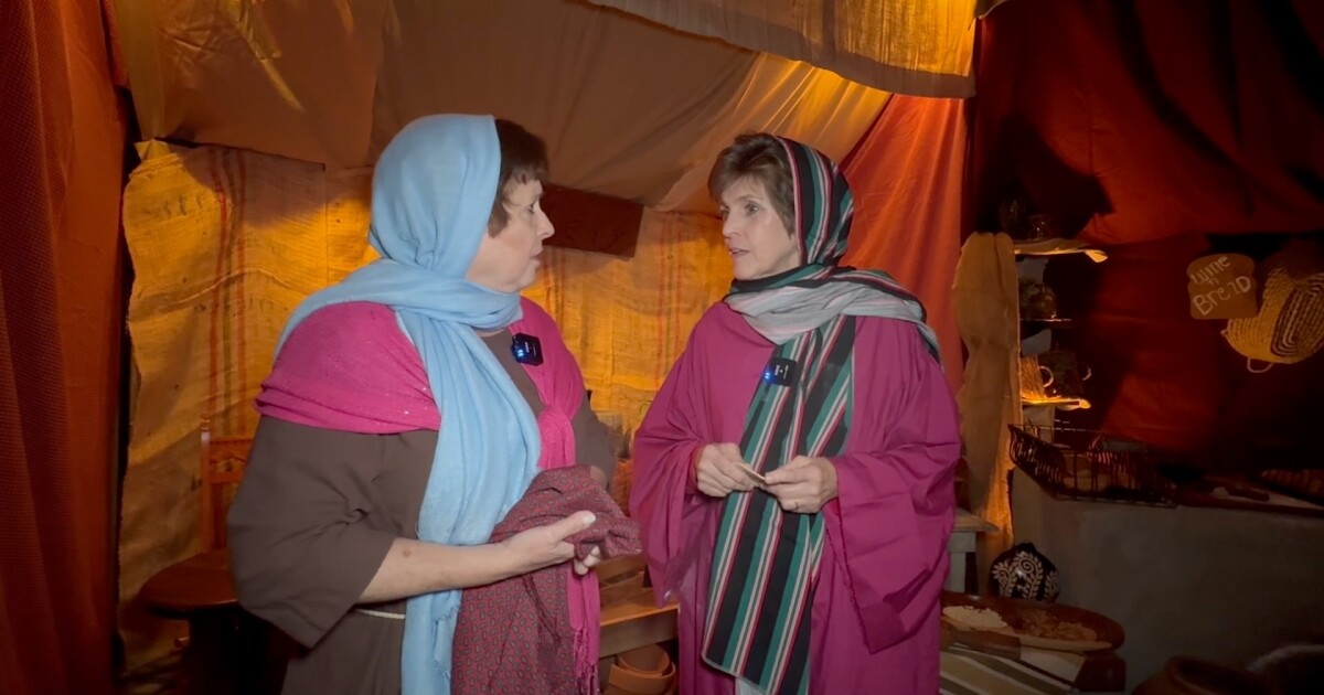 Shenandoah church brings Bethlehem to life with interactive nativity experience