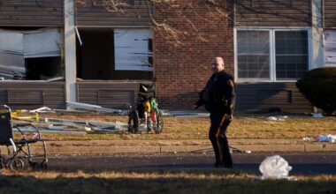 Investigators sift through wreckage after a deadly Pennsylvania nursing home explosion