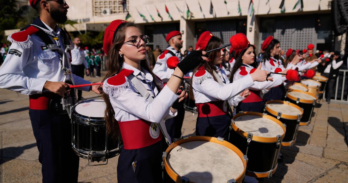 Thousands flock to Bethlehem to revive Christmas spirit after 2 years of war in Gaza